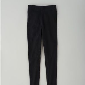 KOTN black ribbed leggings
